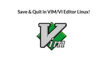 Guide to Text Editing on Linux Vi Vim