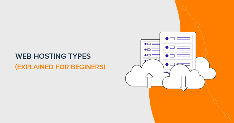 What are the 3 types of web hosting?